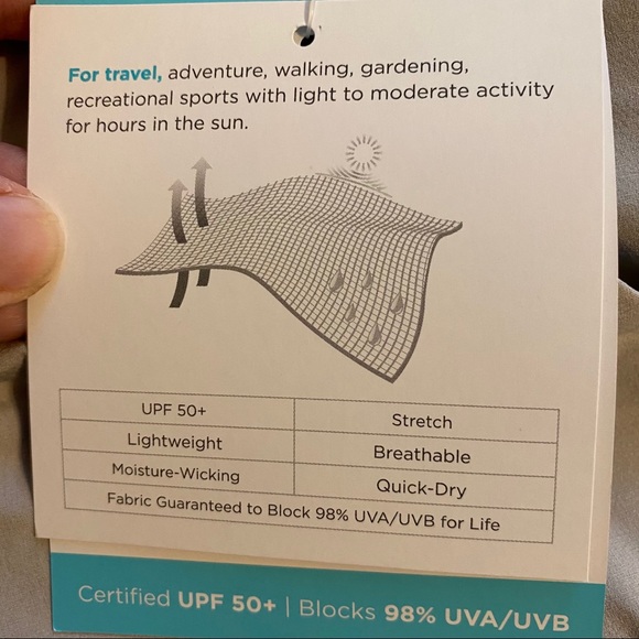 Plus Size Gray Coolibar Bermuda Shorts - Picture 5 of 9